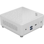 Mini namizni računalnik MSI Cubi 5 1M-439BEU barebone Core 5 / WiFi 6E + BT 5.3 / 1x2.5Gbps + 1x1Gbps (bel)