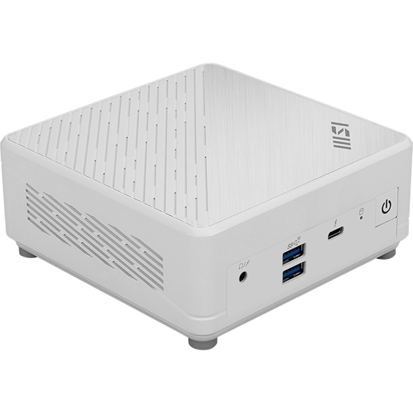 Mini namizni računalnik MSI Cubi 5 1M-441BEU barebone Core 3 / WiFi 6E + BT 5.3 / 1×2.5Gbps + 1x1Gbps (bel)