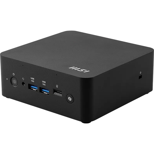 Mini namizni računalnik MSI Cubi NUC AI+ 2MG-022BEU Core Ultra 5 / 16GB / 512GB SSD / Wi-Fi 6E + BT / 2×2.5Gbps / Windows 11 Pro (črn)