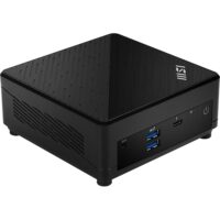 Mini namizni računalnik MSI Cubi 5 1M-440BEU / Core 3 / 8GB DDR5 / 512GB SSD / WiFi 6E + BT 5.3 / 1x2.5Gbps + 1x1Gbps / Windows 11 Home ( črn )