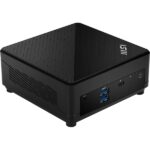 Mini namizni računalnik MSI Cubi 5 1M-437BEU / Core 7 / 16GB DDR5 / 512 GB SSD / WiFi 6E + BT 5.3 / 1x2.5Gbps + 1x1Gbps / Windows 11 Home (črn)