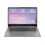 Prenosnik Lenovo IdeaPad 3 17ABA7 82RQ | R5-5625U | 16GB RAM | 512GB SSD | W11H / Ryzen 5 / RAM 16 GB / SSD Disk / 17,3″ FHD