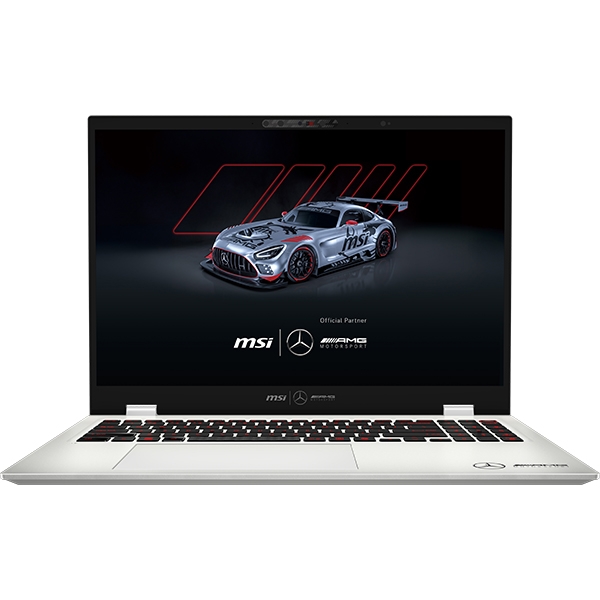 Prenosnik MSI Prestige 16 AI+ MercedesAMG B2VMG Core Ultra 9 / 32GB RAM / 1TB SSD / 16″  OLED UHD+ / Intel Arc 140V / Windows 11 Pro (srebrn)