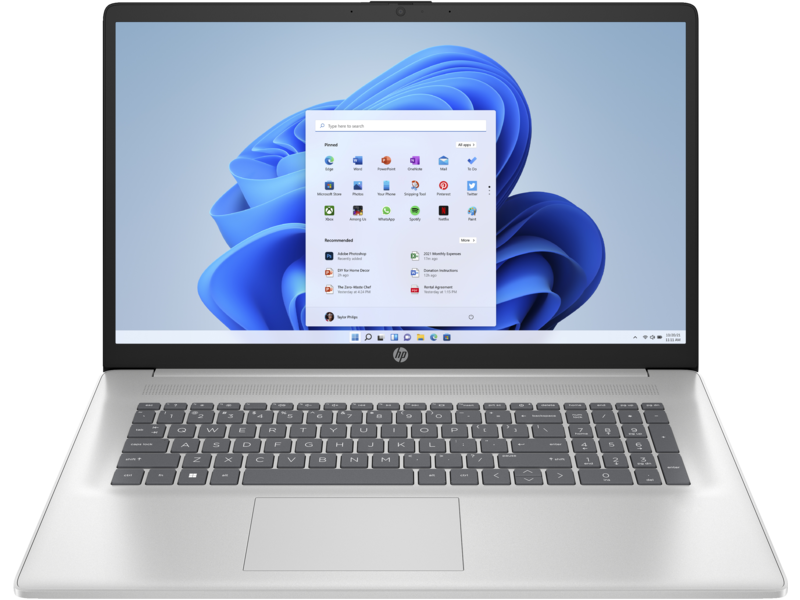 Prenosnik HP 17-CN0XXX / Celeron / RAM 8 GB / 512GB SSD / 17